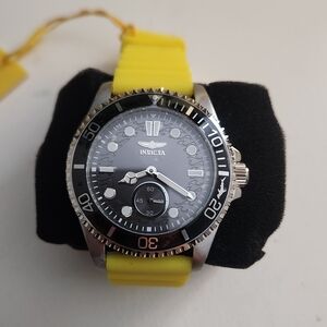 Invicta Men's Yellow Dive Watch